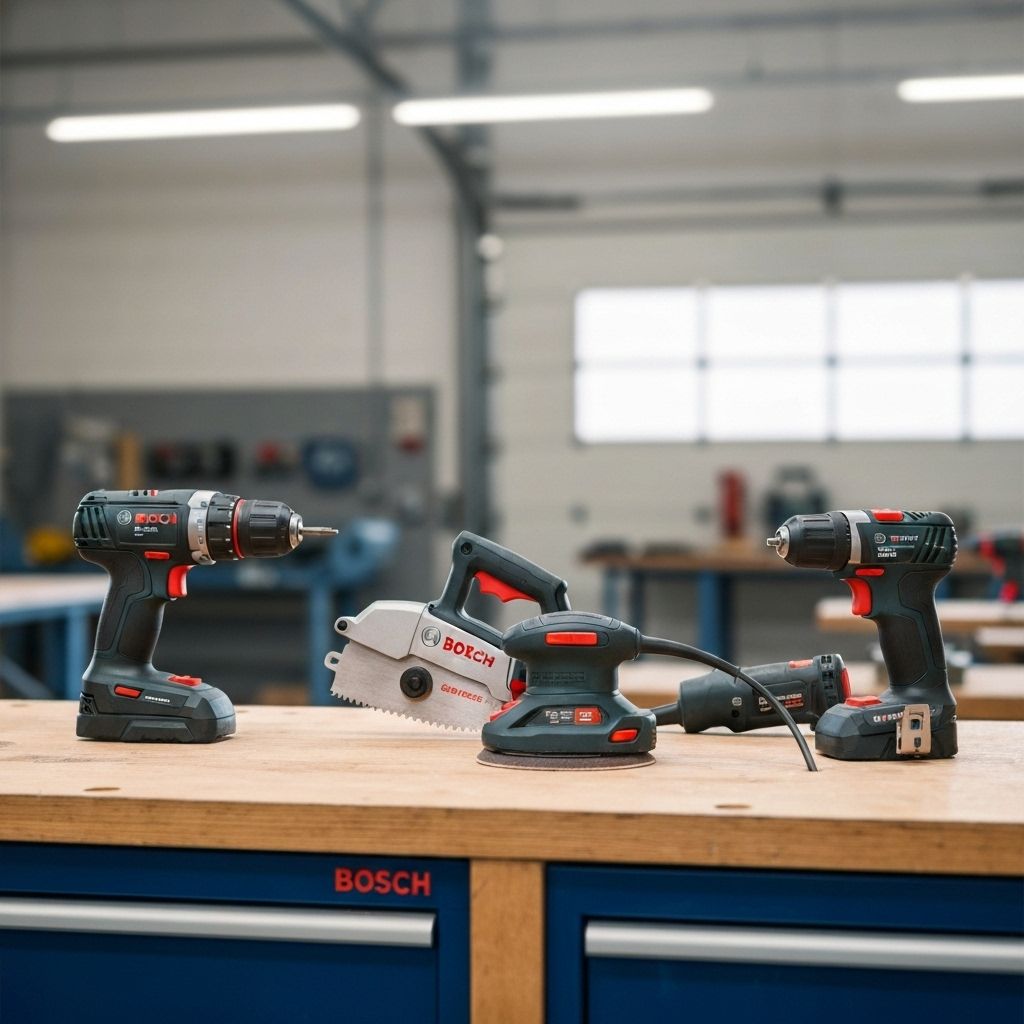 Bosch Elektrikli El Aletlerinde Yeni Teknolojiler